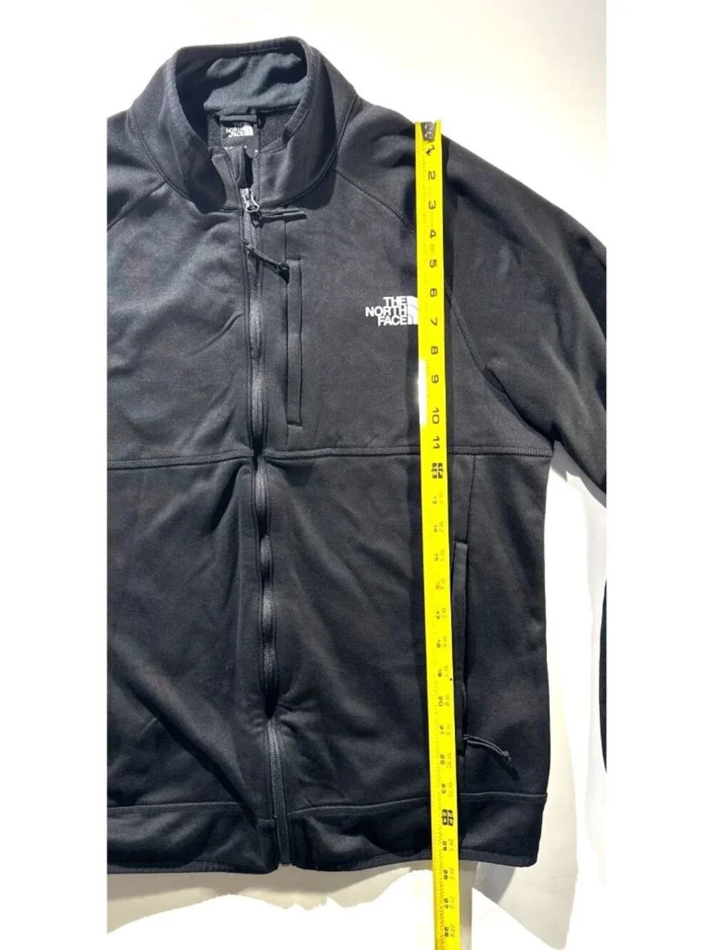 The North Face Mens Black Full-Zip Fleece Jacket M
